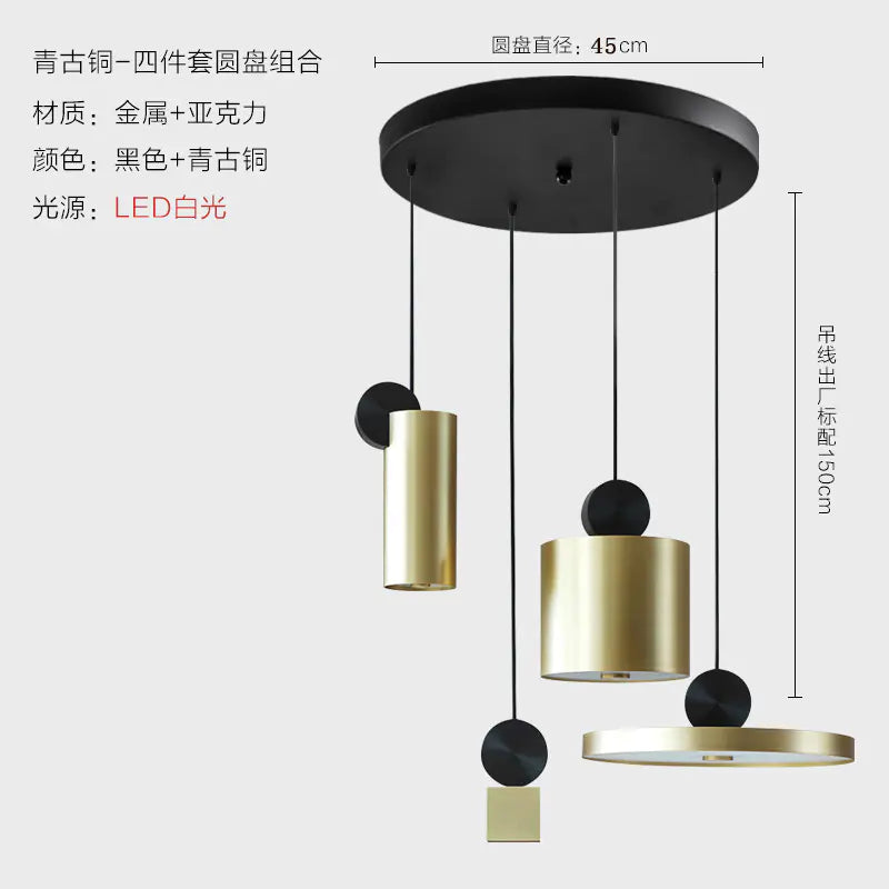 Post-Modern Creative Nordic Designer Pendant Light