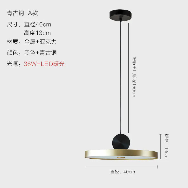 Post-Modern Creative Nordic Designer Pendant Light